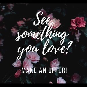 Prices are negotiable!